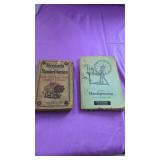 2 Old Books.  1924 Standard Games + 1964 Spinning