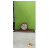 Plymouth Electric  Mantle Clock  20" wide x 3.5"