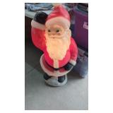 Vintage 40" Santa Claus Blow Mold Plugged and