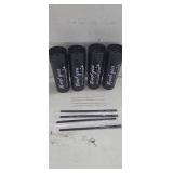 NEW Set of 4 - 20 oz Plastic Skinny Tumblers w/