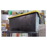 Large Black & Yellow Tote. It