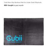 NEW Workout Mat for Under Desk Ellipticals,