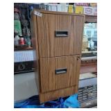 2 Drawer Metal File Cabinet l