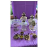 Oil lamp Lot.  Needs Chimney