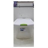 Sterilite 66 Qt Tote w/ Lid*used, has crack in