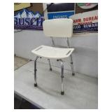 Shower Chair w/ Adjustable Legs*used in good