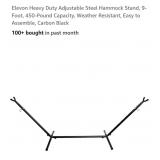 NEW Hammock Stand Only, Adjustable, 9-Ft, 450 lb