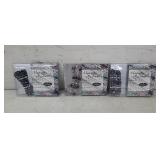 NEW 3 Pk Magnetic Jewelry- Black & Pearl, Pink &