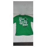 Kids Size 10/12 "This is my Lucky Shirt" T-Shirt,