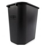NEW 7 Gal Rubbermaid Wastebasket, Black