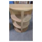Solid Wood 4 Shelf Stand   22.5" Wide 30" Tall