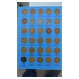 Lincoln Head Cent Book starting 1941 , includes