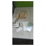 Coin Flips, Plastic Currency Sleeves,  envelopes