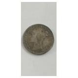 1871 British  3 pence  (.925)