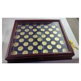 50 John F.Kennedy Half Dollars 1964-2014