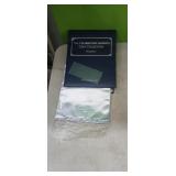 Coin Folder with Plastic  Sheets