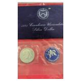 1971 Eisenhower Uncirculated Silver Dollar