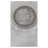 1893 Columbian Half Dollar  90% Silver.