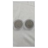 (2) 1978 Eisenhower Dollars