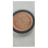 U.S. Coast Guard  1oz Copper Round