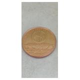 1oz  Copper Round