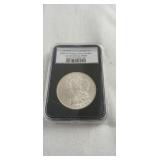 1884-O. Morgan Silver Dollar Uncirculated  MS60