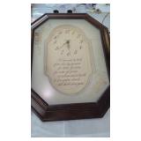 Wedding Vows Clock, & Ring Bearer Box (Ring