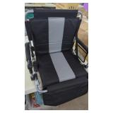 ALPHA CAMP Stadium Chair for Bleachers with Back