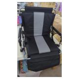 ALPHA CAMP Stadium  Chair for Bleachers with Back