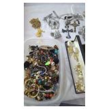 Misc Costume Jewelry From Estate