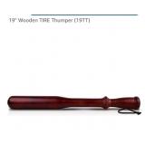 NEW 19" Wooden TIRE Knocker