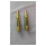 ( 2) 30-06 Bullet Folding Knife (IIlinois