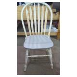 Single Wood Country look Chair. (From Estate).