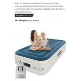 18" Twin Air Mattress w/ Built-in Pump & Carrying