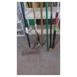 Rake, Tree Saw, Extendable Handles