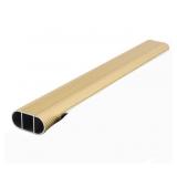 NEW 24" Oval Closet Rod, Aluminium, Gold