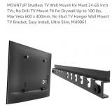 NEW Studless TV Wall Mount for Most 24" - 65" TVs