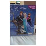 New Disney Frozen Story book, 12 Figures & a