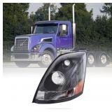 New 2004-14 Volvo Semi Truck Black Headlight