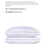 2 Pk King Size Goose Feather & Down