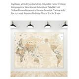 World Map Backdrop 7
