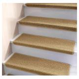 14 New  Carpet Stair Treads, Non Slip Stair