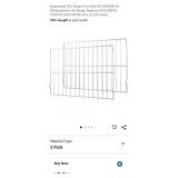NEW 2Pcs Range Oven Rack W10256908 for