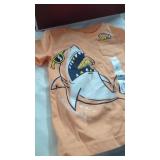 New Size 2T  Pizza Shark T Shirt