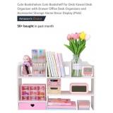 NEW Desk Organizer w/ Drawer, Pink *Assembly