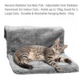 Radiator Cat Bed, Dark Grey*appears new