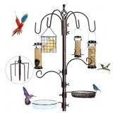 New 6-Hook Bird Feeding Station Kit Wild Bird