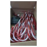 10 Solar Power Candy Canes ,17" Tall   Has been