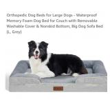 Large Orthopedic Dog Bed w/ Non-Slip Bottom, 35"L