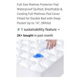 (New ) Full Size Mattress Protector Pad,